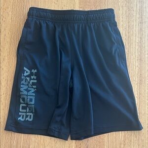 Under Armour Kids Black Athletic Shorts